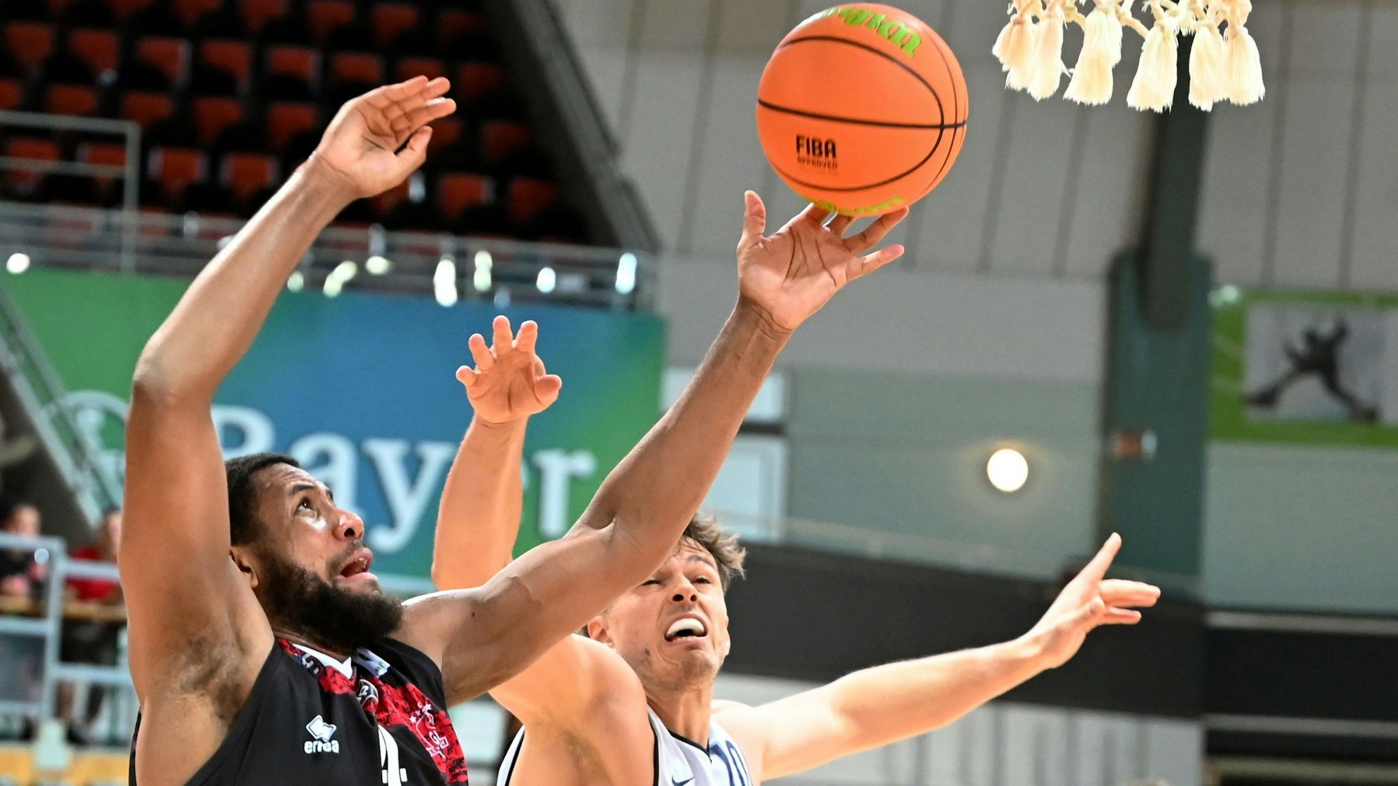 15.09.2023, Basketball-Bayer Giants-Etzella Ettelbruck
links: Quadre Lollis (Bayer)
Foto: Uli Herhaus
