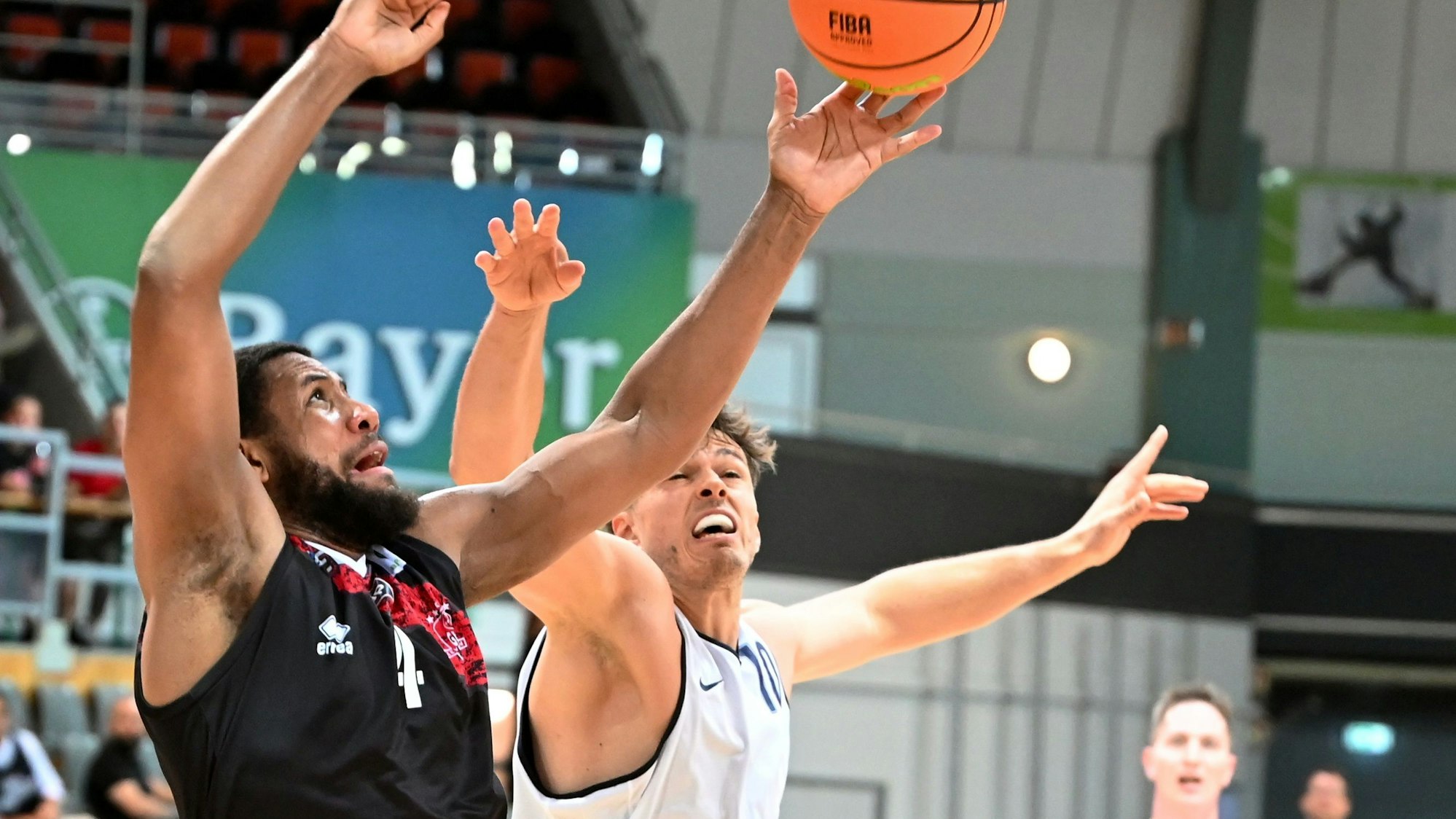 15.09.2023, Basketball-Bayer Giants-Etzella Ettelbruck
links: Quadre Lollis (Bayer)
Foto: Uli Herhaus