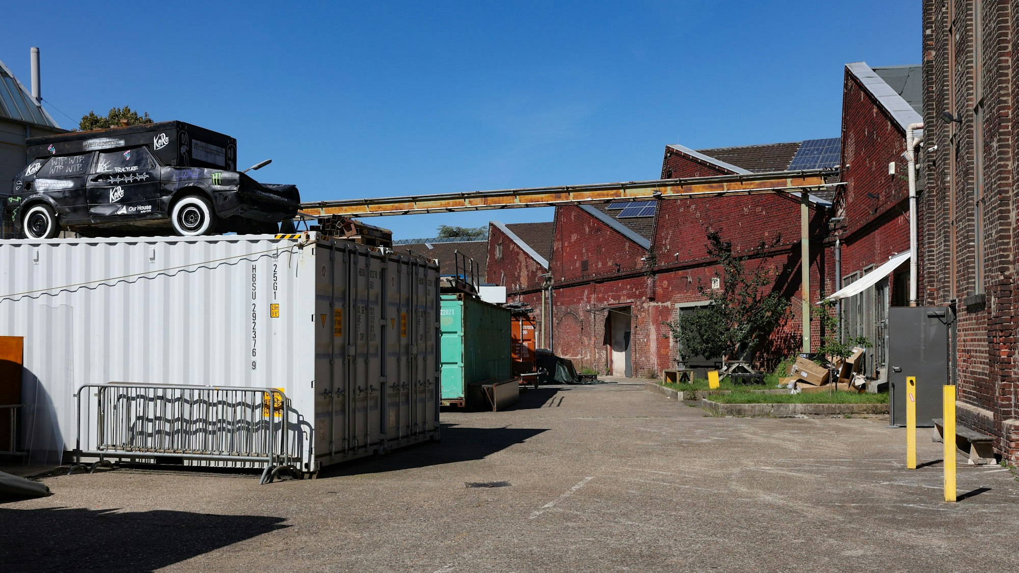 Das Gelände der Hallen Kalk an der Dillenburger Straße.