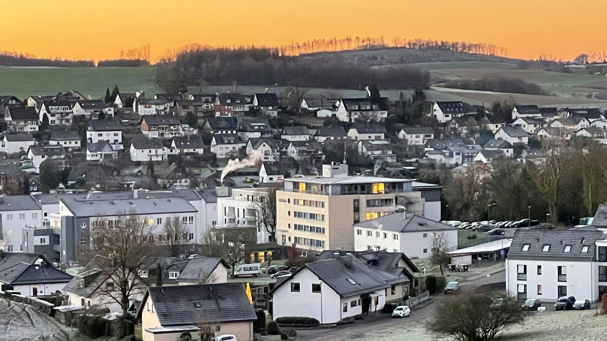 Blick auf das Rathaus.