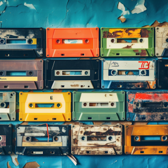 Illustration: Musikkassetten