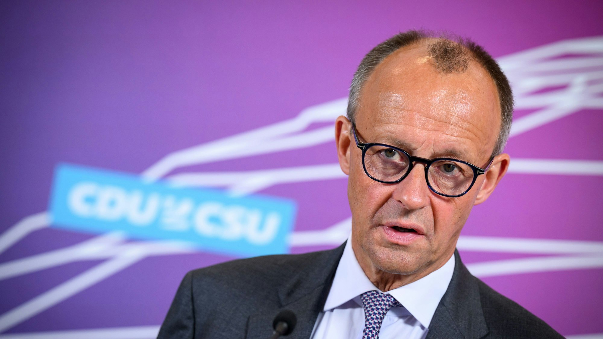 Friedrich Merz, Vorsitzender der CDU/CSU-Bundestagsfraktion.