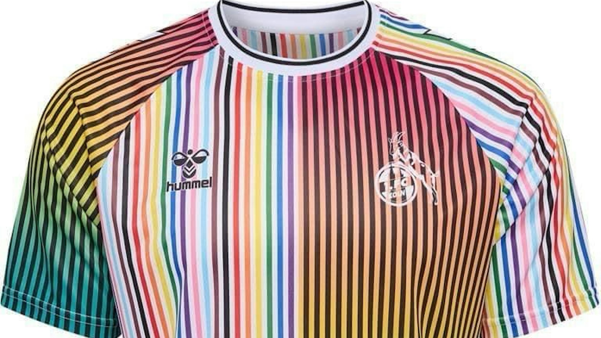 Das Aufwärm-Equality-Trikot des 1. FC Köln