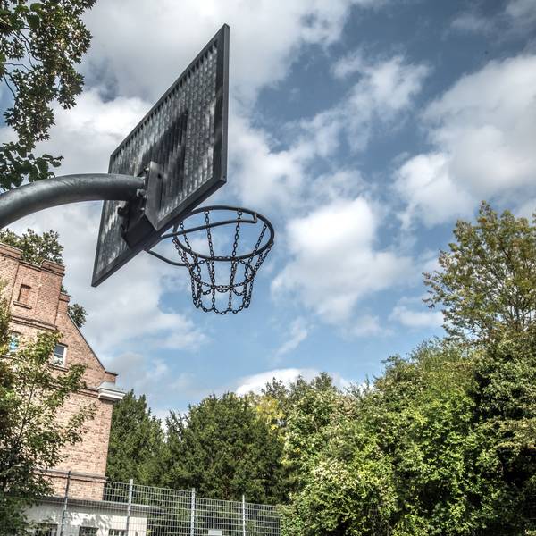 Basketballkorb am Lindenhof