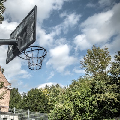 Basketballkorb am Lindenhof