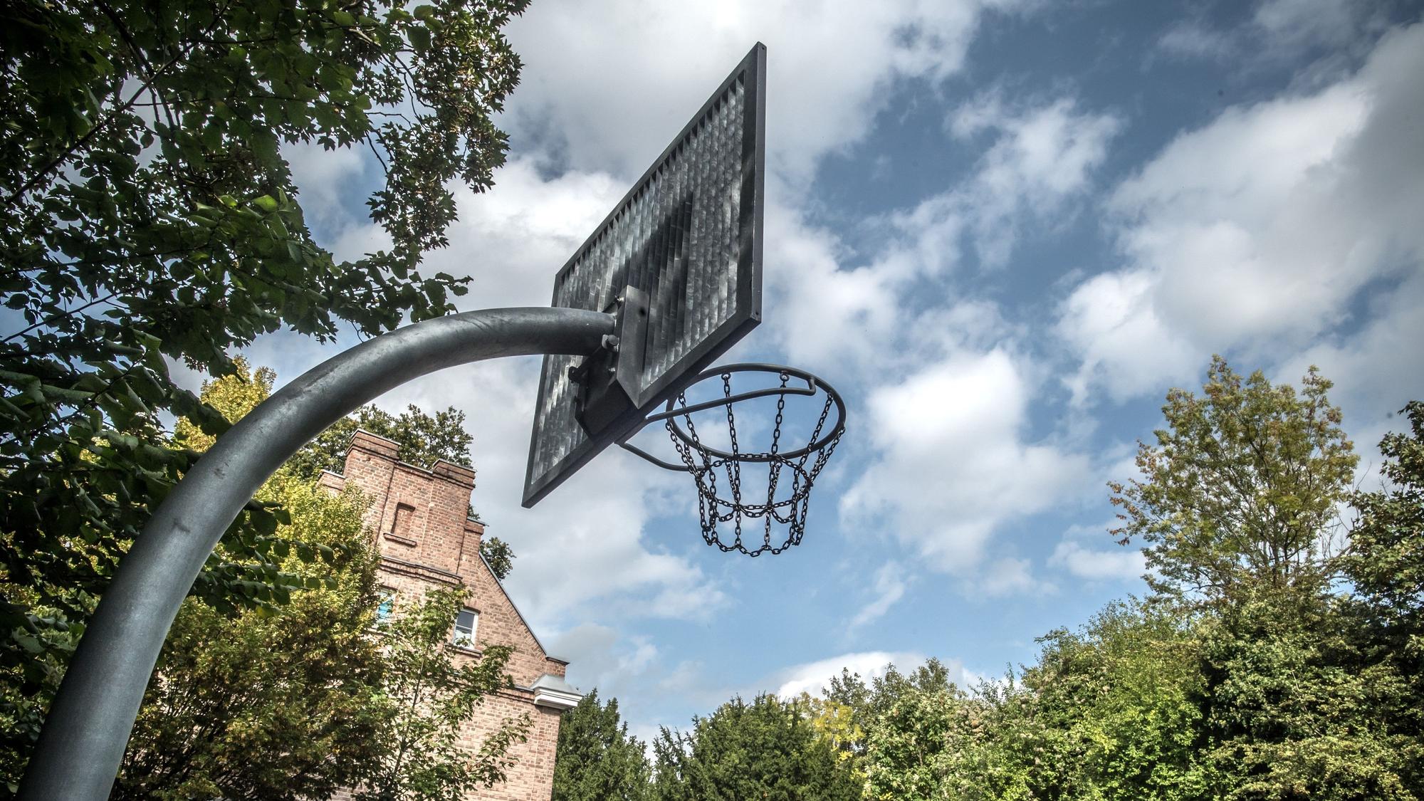 Basketballkorb am Lindenhof