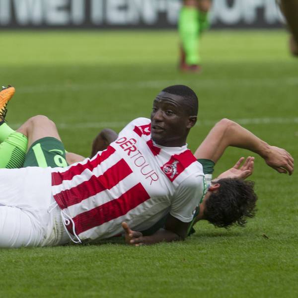 2017: Sehrou Guirassy im Trikot vom 1. FC Köln
