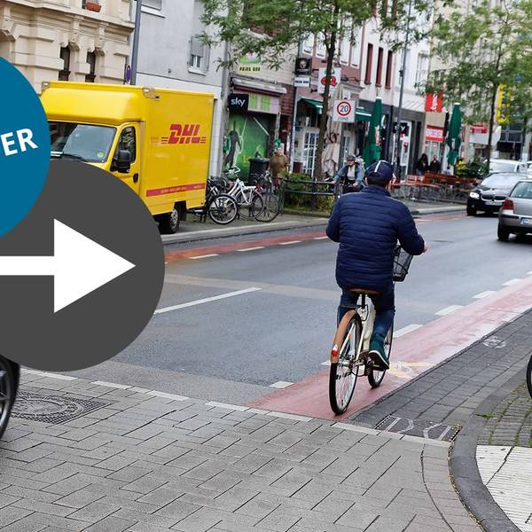 Der Verkehrsversuch auf der Venloer Straße geht in die nächste Phase.