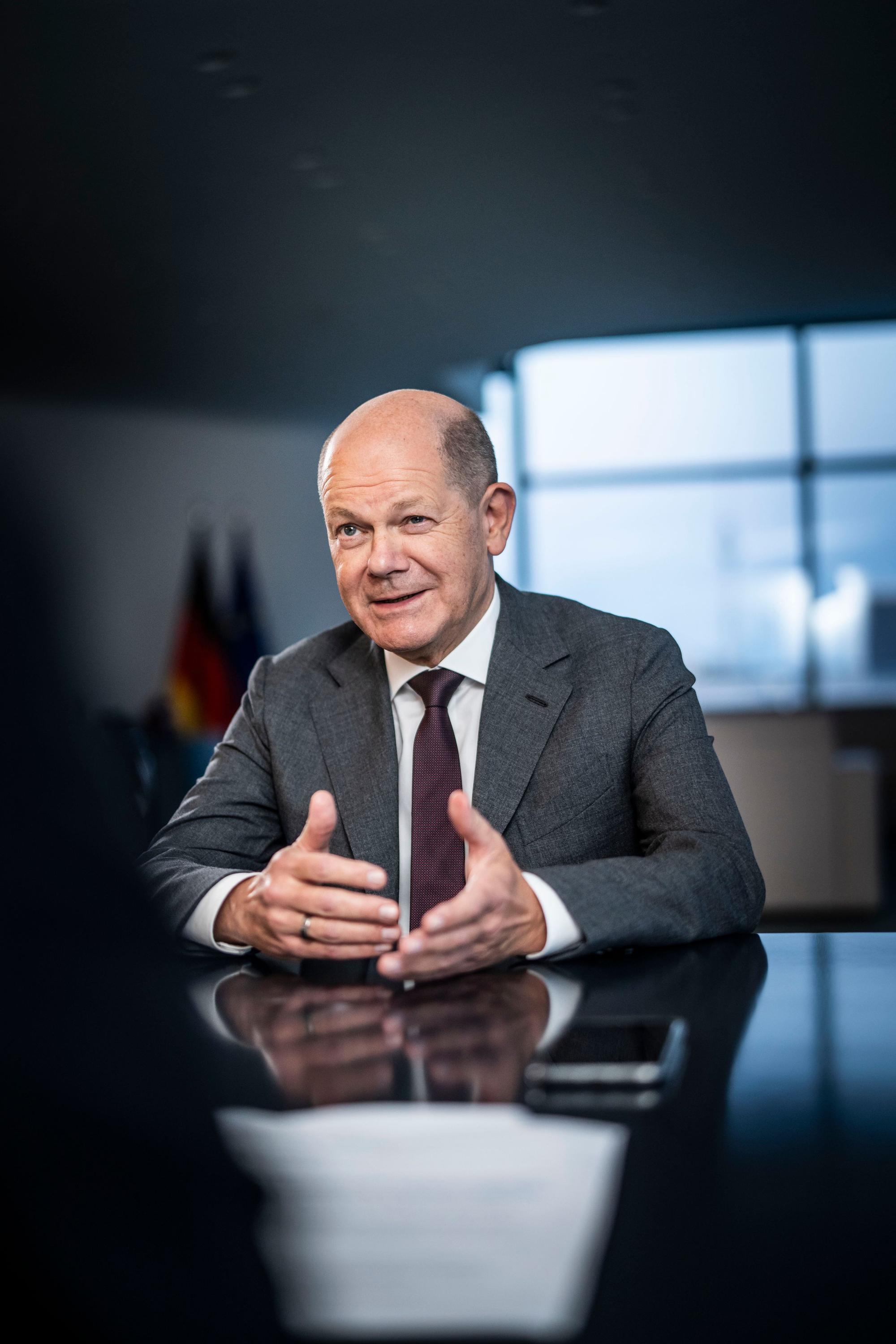 Bundeskanzler Olaf Scholz