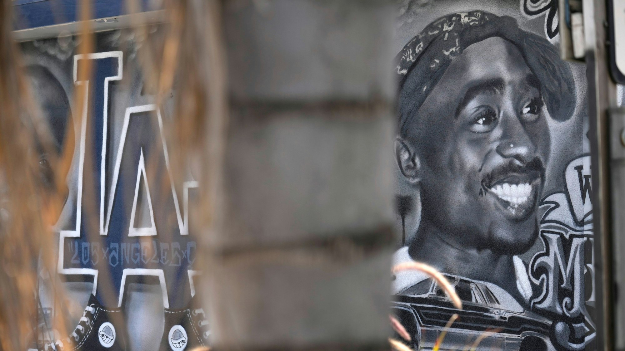 Abbild von Tupac Shakur.