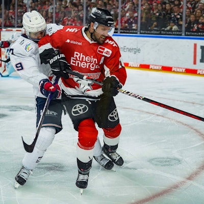 Duell zwischen dem Kölner David McIntyre  und dem Mannheimer Linden Vey