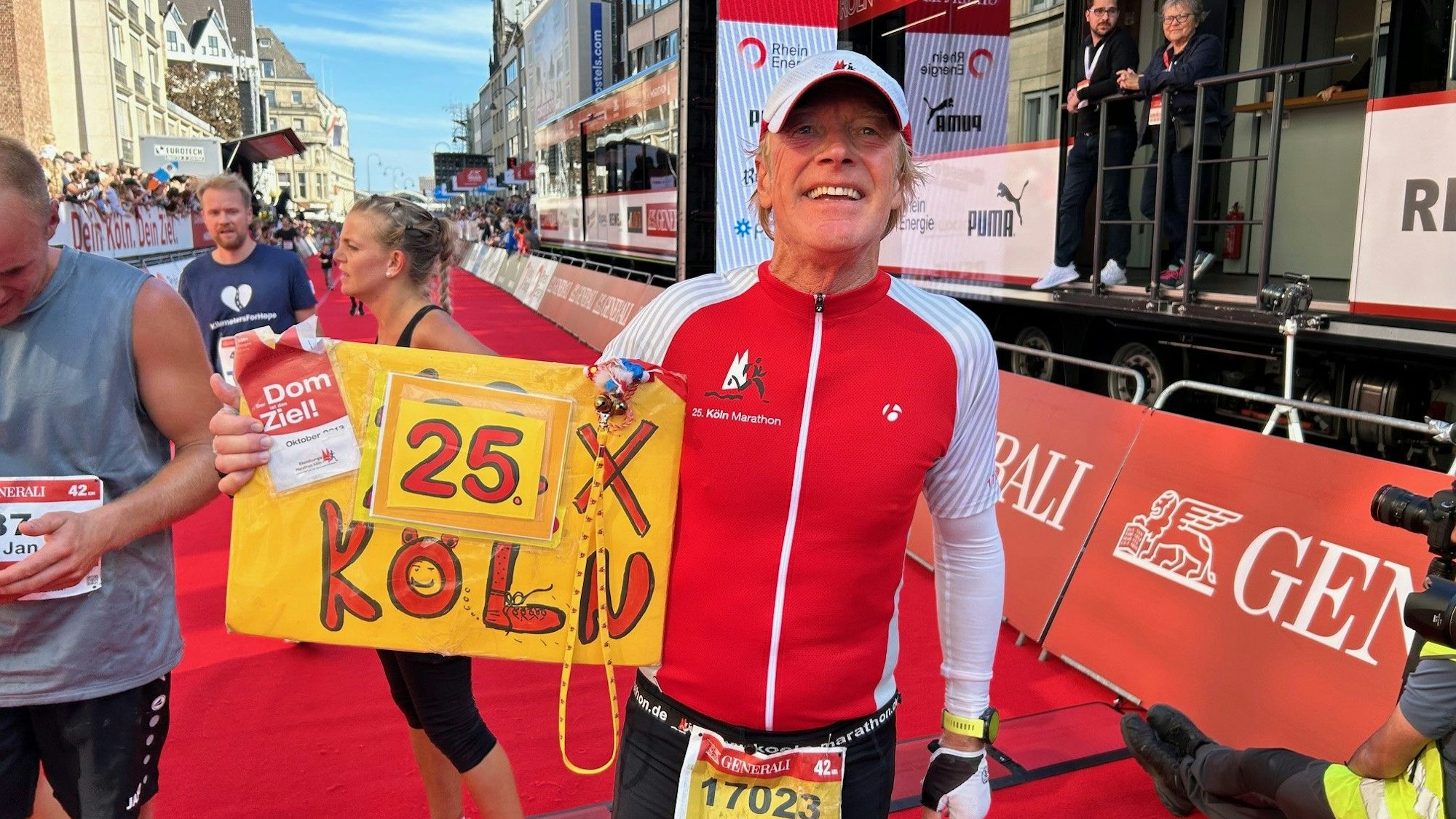 25 Mal Köln-Marathon Köln gelaufen Axel Marahrens