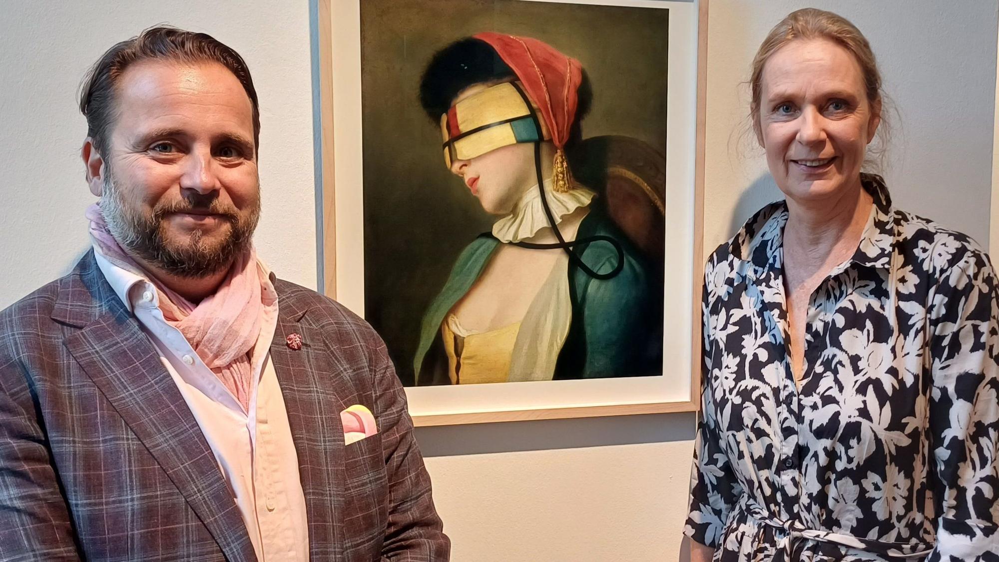 Désirée von Bohlen und Halbach und Michael Schmidt-Ott