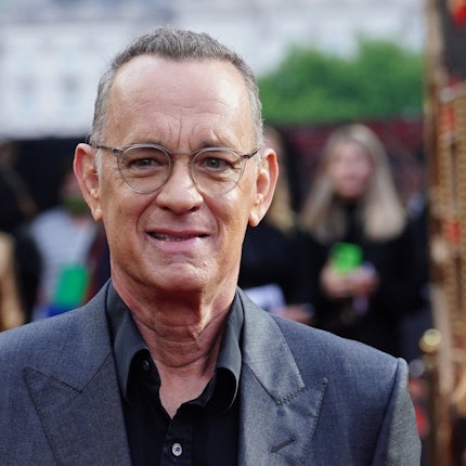 Schauspieler Tom Hanks kommt zur Vorführung von "Elvis" im BFI Southbank.
