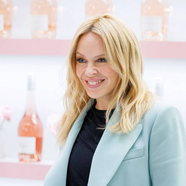 Kylie Minogue auf der ProWein 2023.
