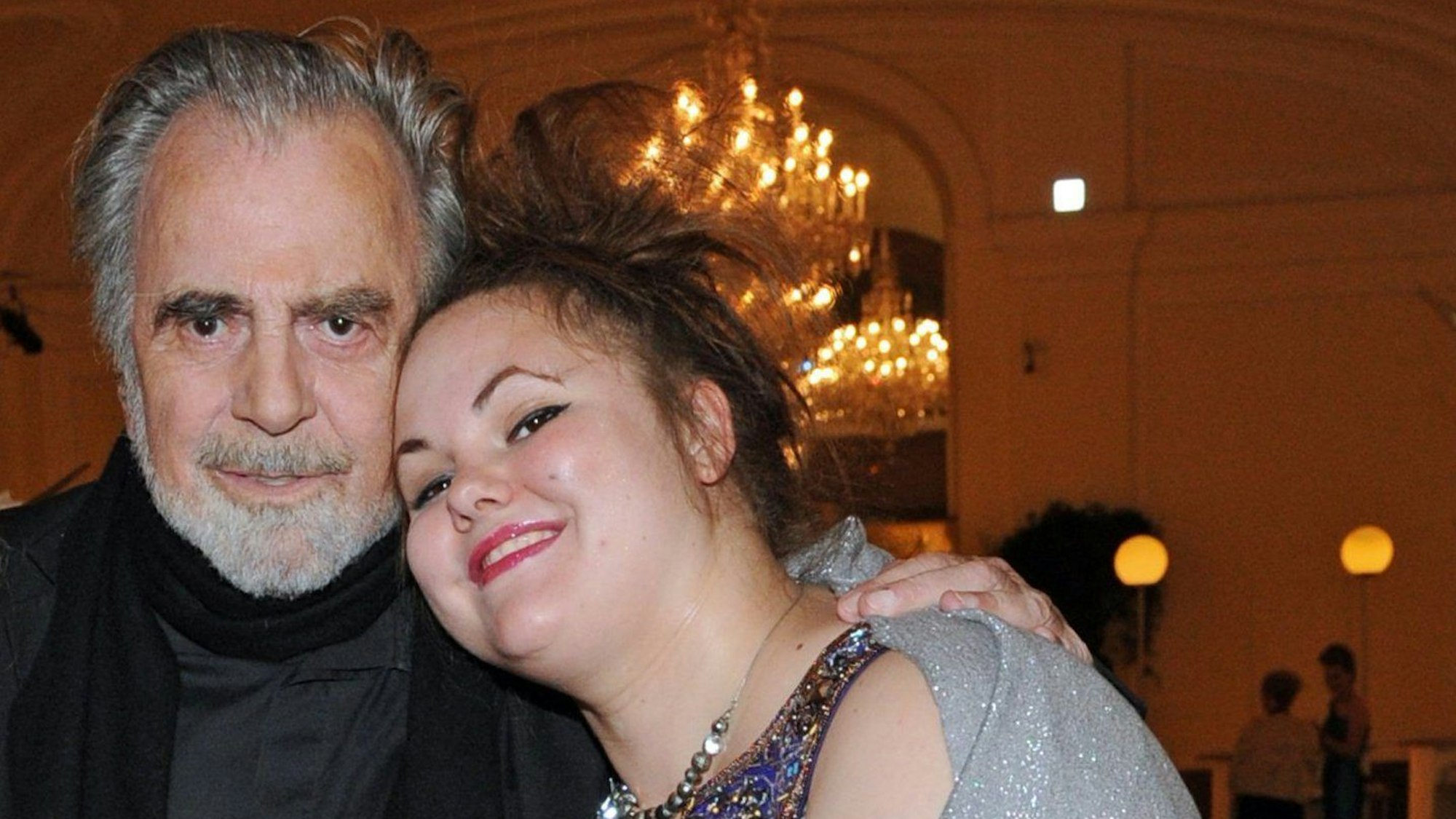 Der Schauspieler Maximilian Schell und seine Tochter Nastassja kommen in die Hofburg zum 50-jährigen Filmjubiläum von Produzent Spiehs.