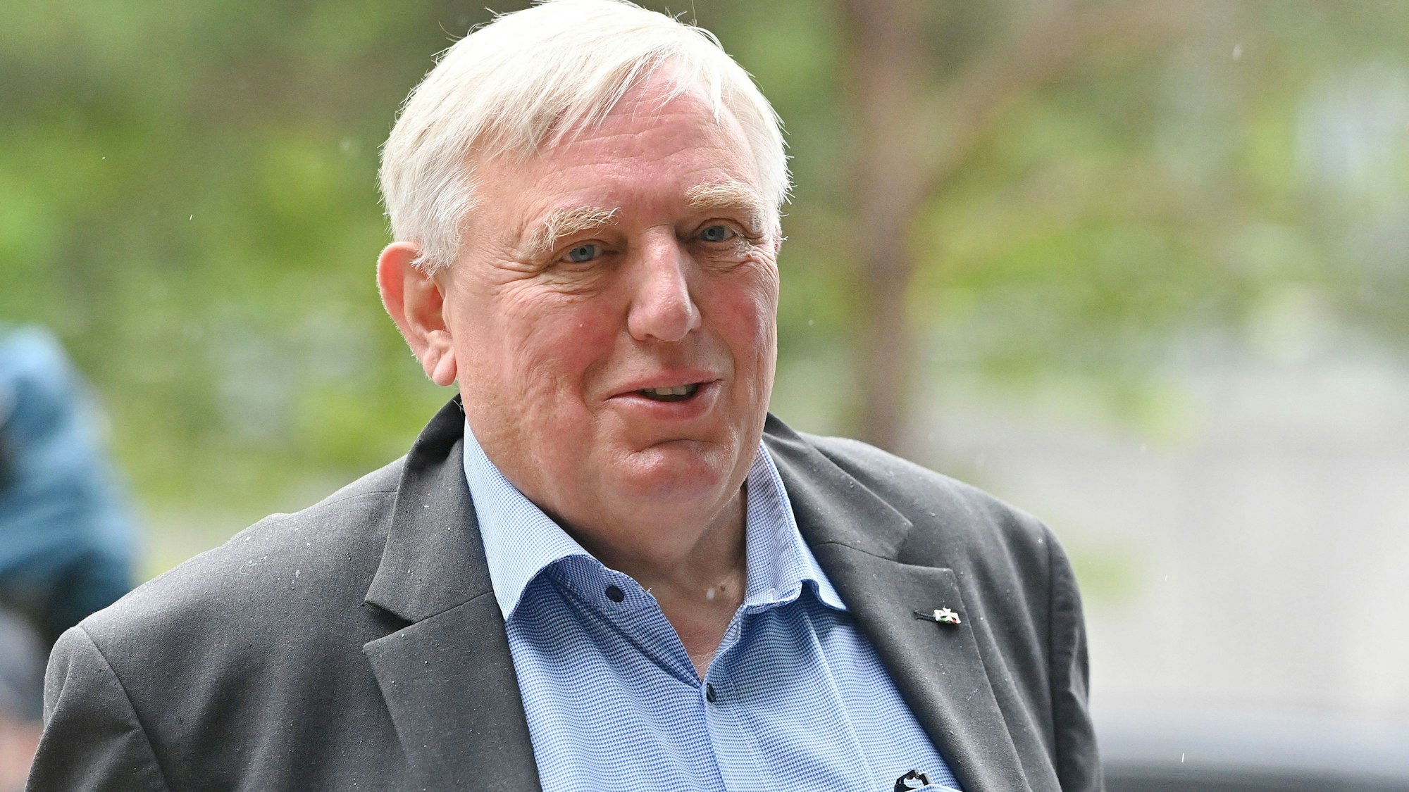 Karl-Josef Laumann CDU,Ankkunft, Einzelbild,angeschnittenes Einzelmotiv,Portraet,Portrait,Porträt. Vorstellung Zehn Punkte Plan,Agenda fuer Deutschland. Gemeinsame Sitzung der Praesidien von CDU und CSU am 30. Juni 2023 in der CSU Landesleitung in Muenchen.