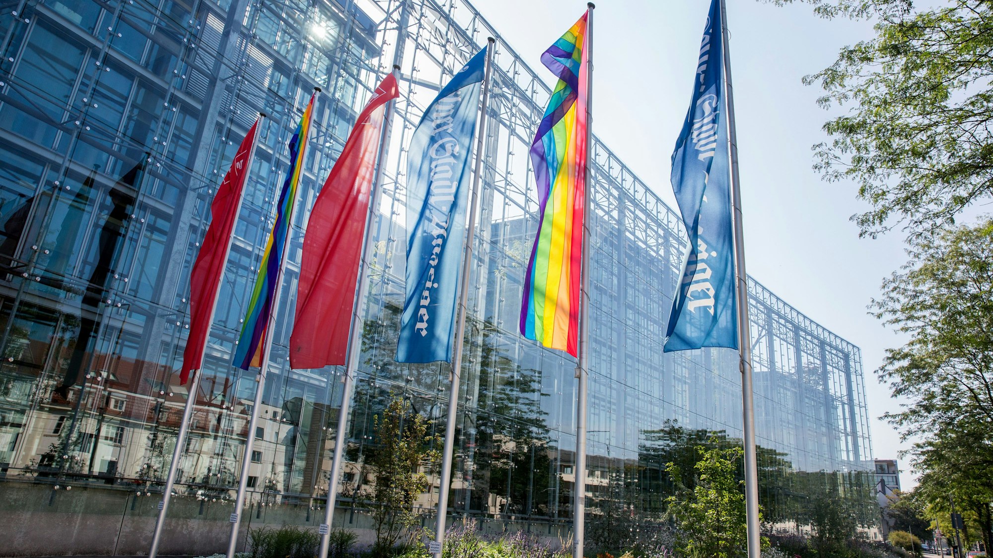 Das Neven DuMont Haus in Köln-Niehl ist der Sitz des „Kölner Stadt-Anzeiger“.