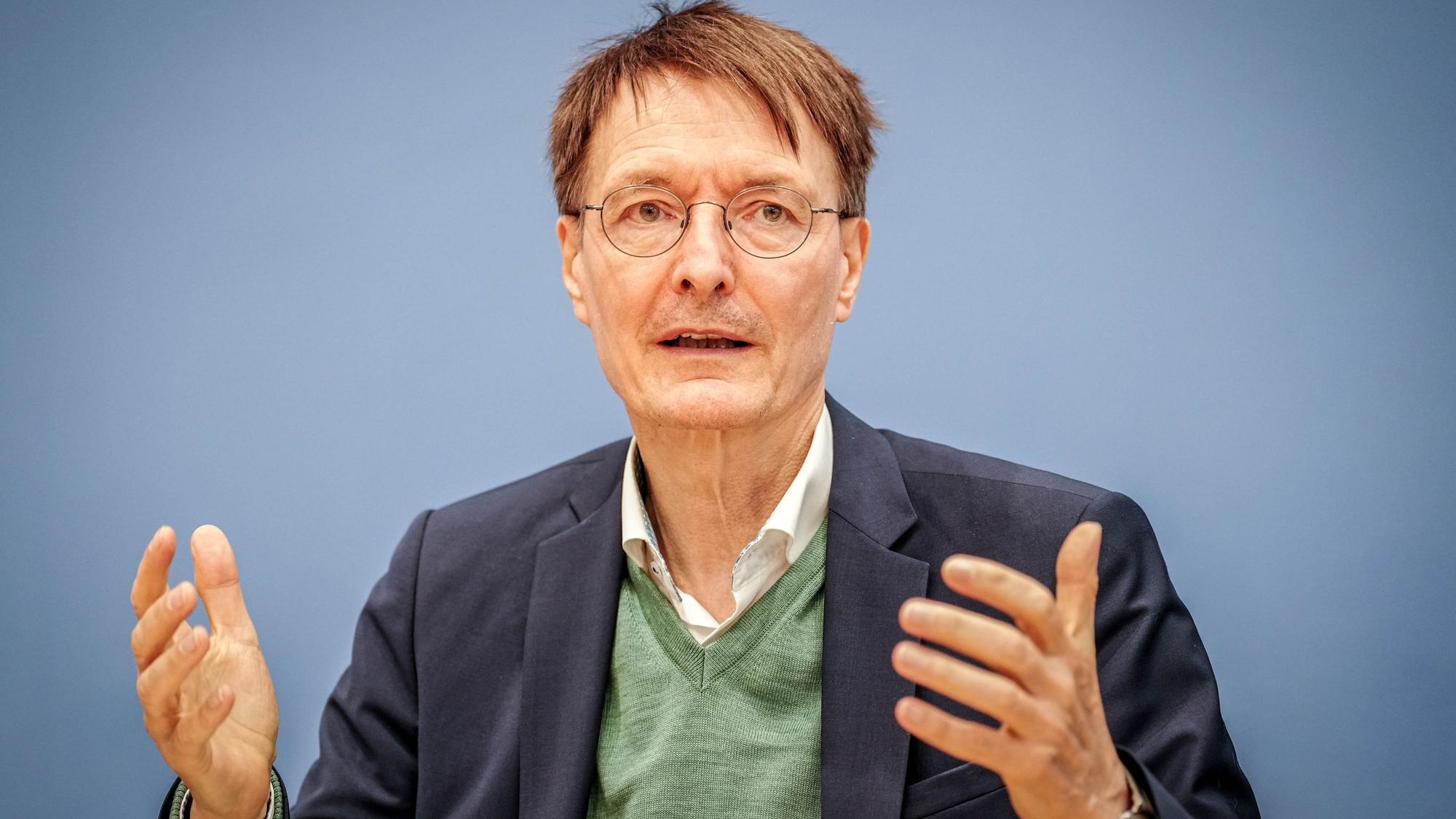 Bundesgesundheitsminister Karl Lauterbach (SPD)