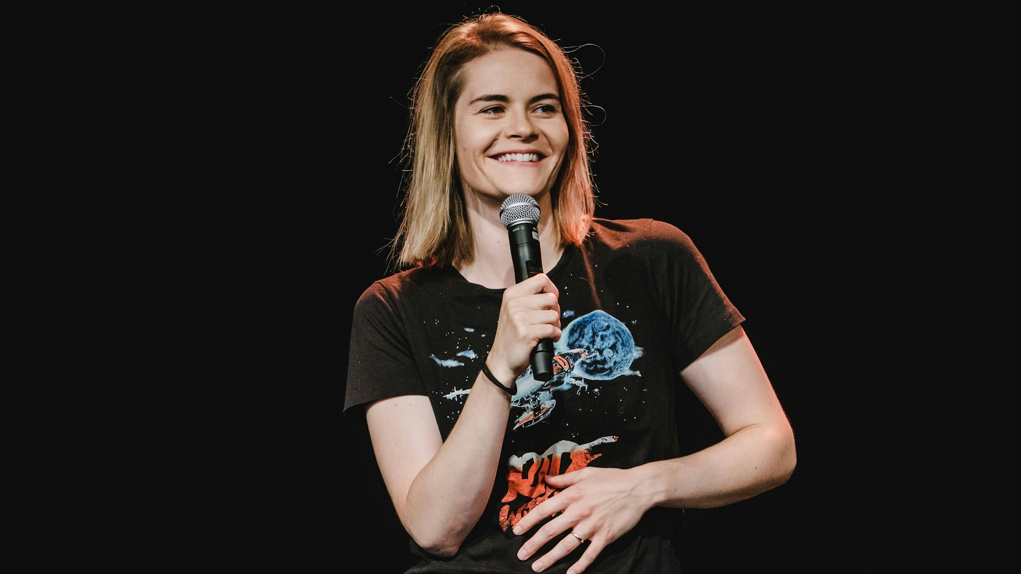 Hazel Brugger bei einem Auftritt in Bern (Symbolbild)