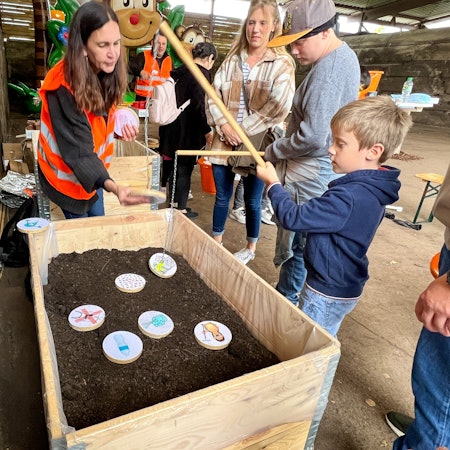 „Türen auf mit der Maus“ bei der Avea in Burscheid.