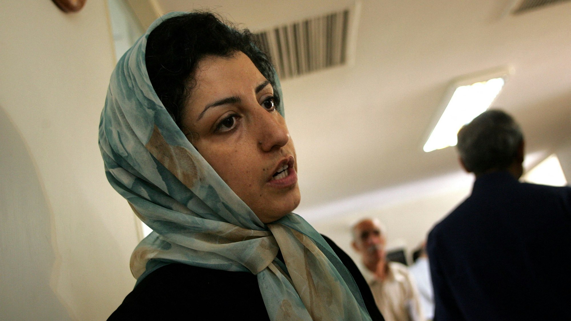 Narges Mohammadi auf einem Bild aus dem Jahr 2007.