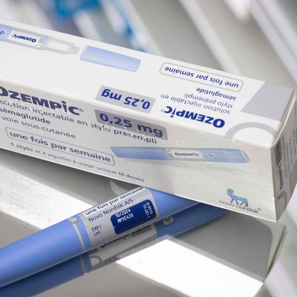 Das Antidiabetikum „Ozempic“ (Semaglutid) des dänischen Pharmaunternehmens „Novo Nordisk“.