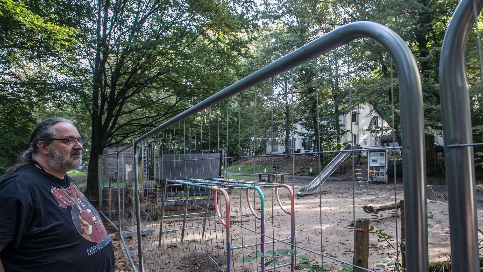 Betretungsverbot für Reinhold Pupka von den Naturfreunden: Das Gelände Am Block teilen sich die Naturfreunde mit ihrer Mieterin, dem Verein und der gemeinnützigen Gesellschaft „Crew“.