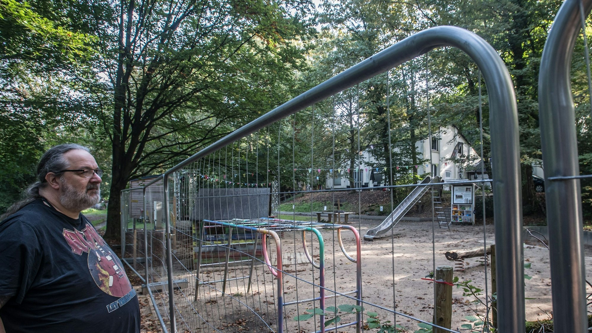 Betretungsverbot für Reinhold Pupka von den Naturfreunden: Das Gelände Am Block teilen sich die Naturfreunde mit ihrer Mieterin, dem Verein und der gemeinnützigen Gesellschaft „Crew“.