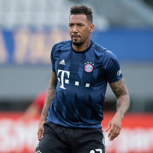 Der ehemalige Fußball-Nationalspieler Jérôme Boateng beim Training an der Säbener Straße auf dem Trainingsgelände des FC Bayern München.