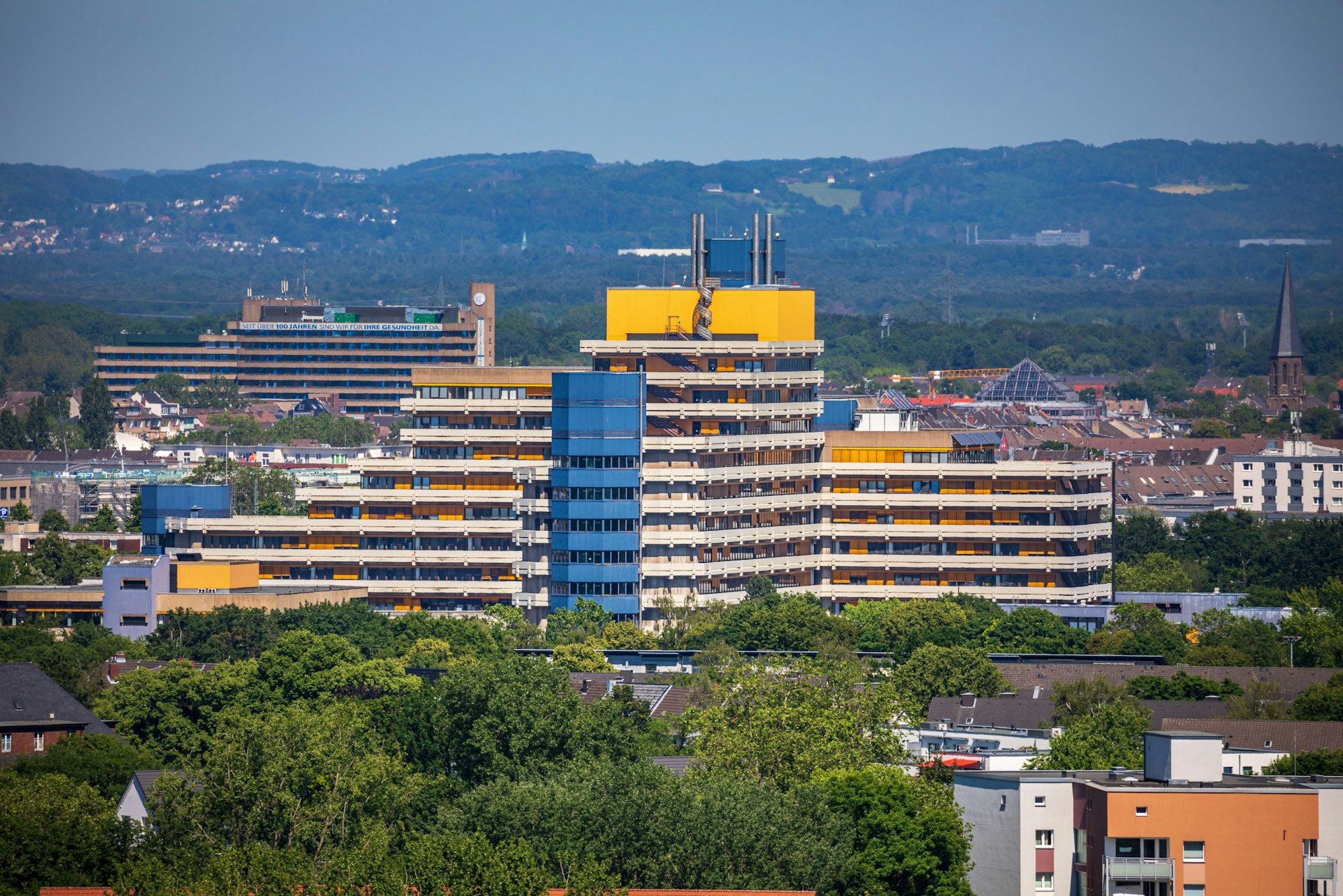 Das Gebäude der Technischen Hochschule am Campus Deutz