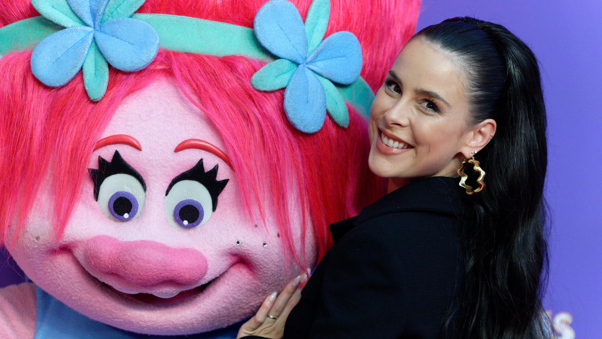 Lena Meyer-Landrut bei der Premiere des Films „Trolls - Gemeinsam stark“ in Köln.