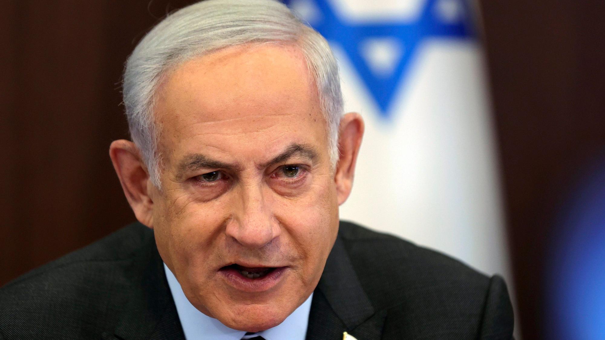 Benjamin Netanjahu, Ministerpräsident von Israel. (Archivbild)