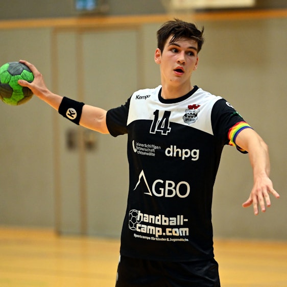 24.09.2022, Handball-TuS Opladen - TuS Spenge
Yannik Nitzschmann (Opladen)
Foto: Uli Herhaus
