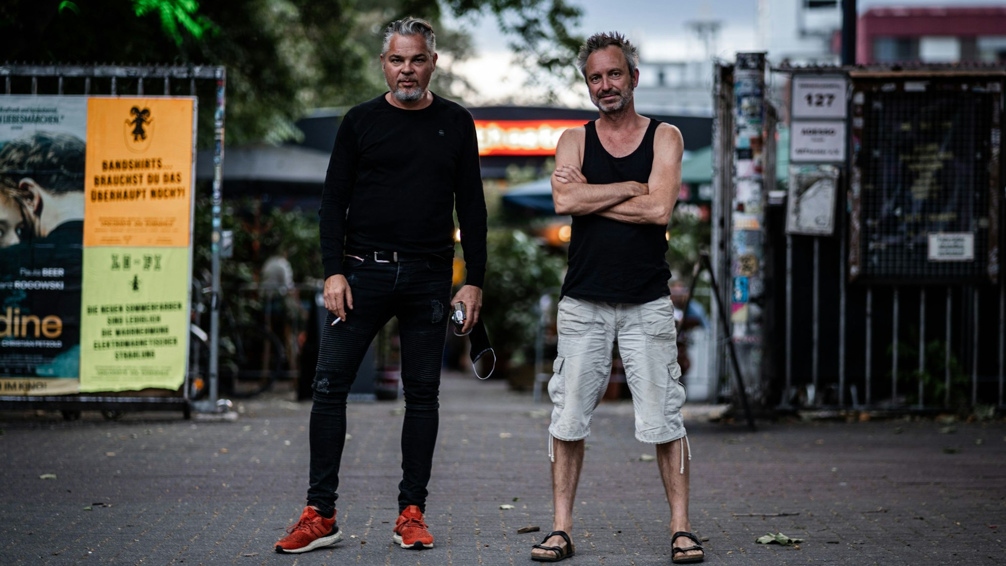 Stefan Bohne und Bernd Rehse vom Kölner Club Artheater kennen sich seit 1998.