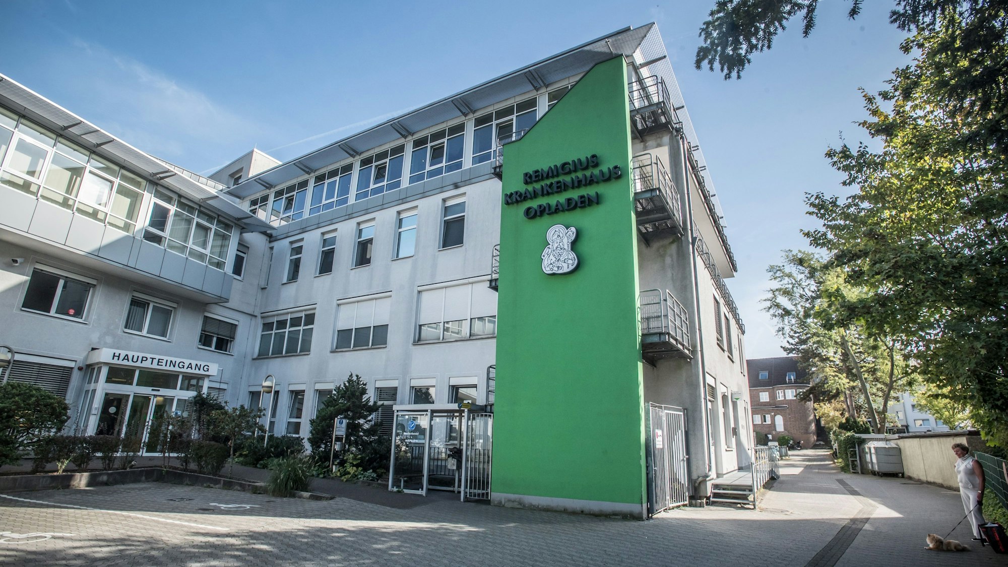 Das Remigius-Krankenhaus in Opladen