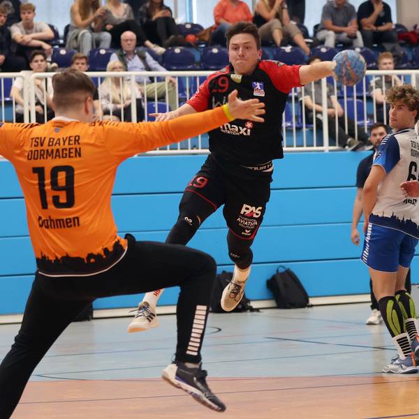 sport Handball Oberliga
Bayer Dormagen HSG Refrath Hand
Lennart Niehaus