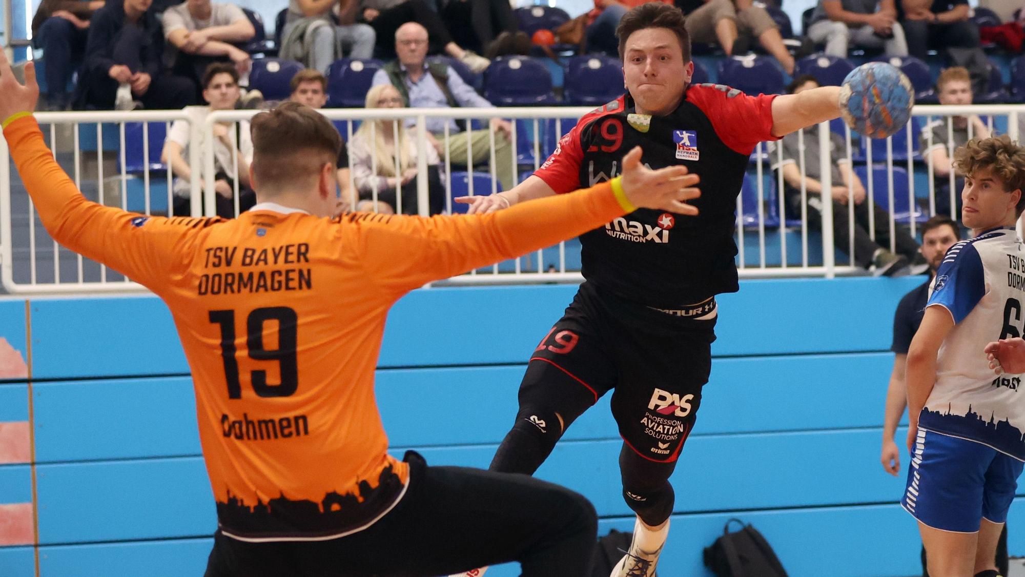 sport Handball Oberliga
Bayer Dormagen HSG Refrath Hand
Lennart Niehaus