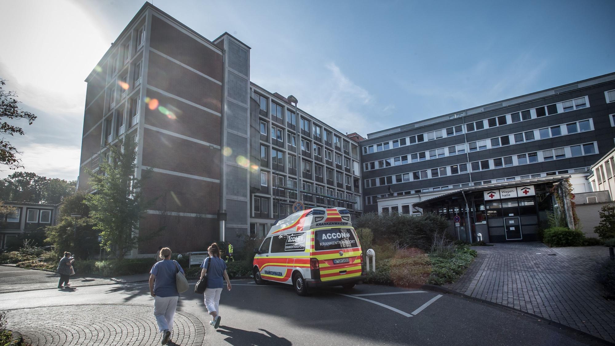 Die Notfallambulanz des Klinikums Leverkusen