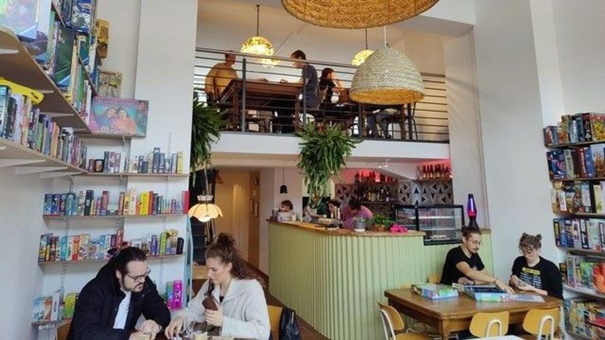 Der Bingo Club von Innen.