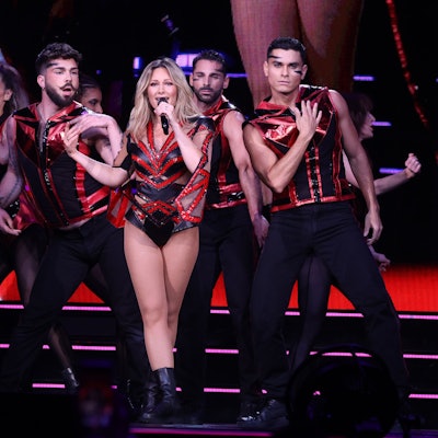 Helene Fischer bei einem ihrer Auftritte in der Kölner Lanxess-Arena.