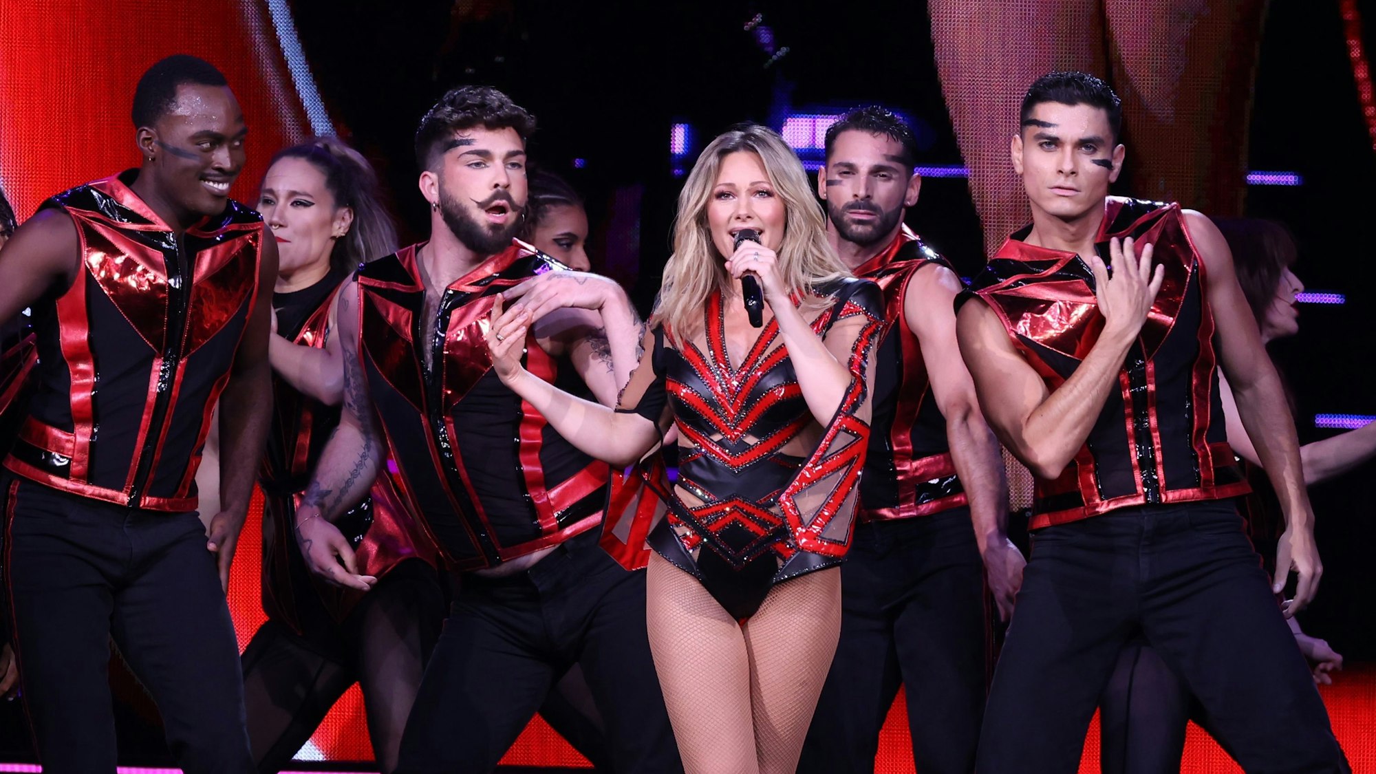 Helene Fischer bei einem ihrer Auftritte in der Kölner Lanxess-Arena.