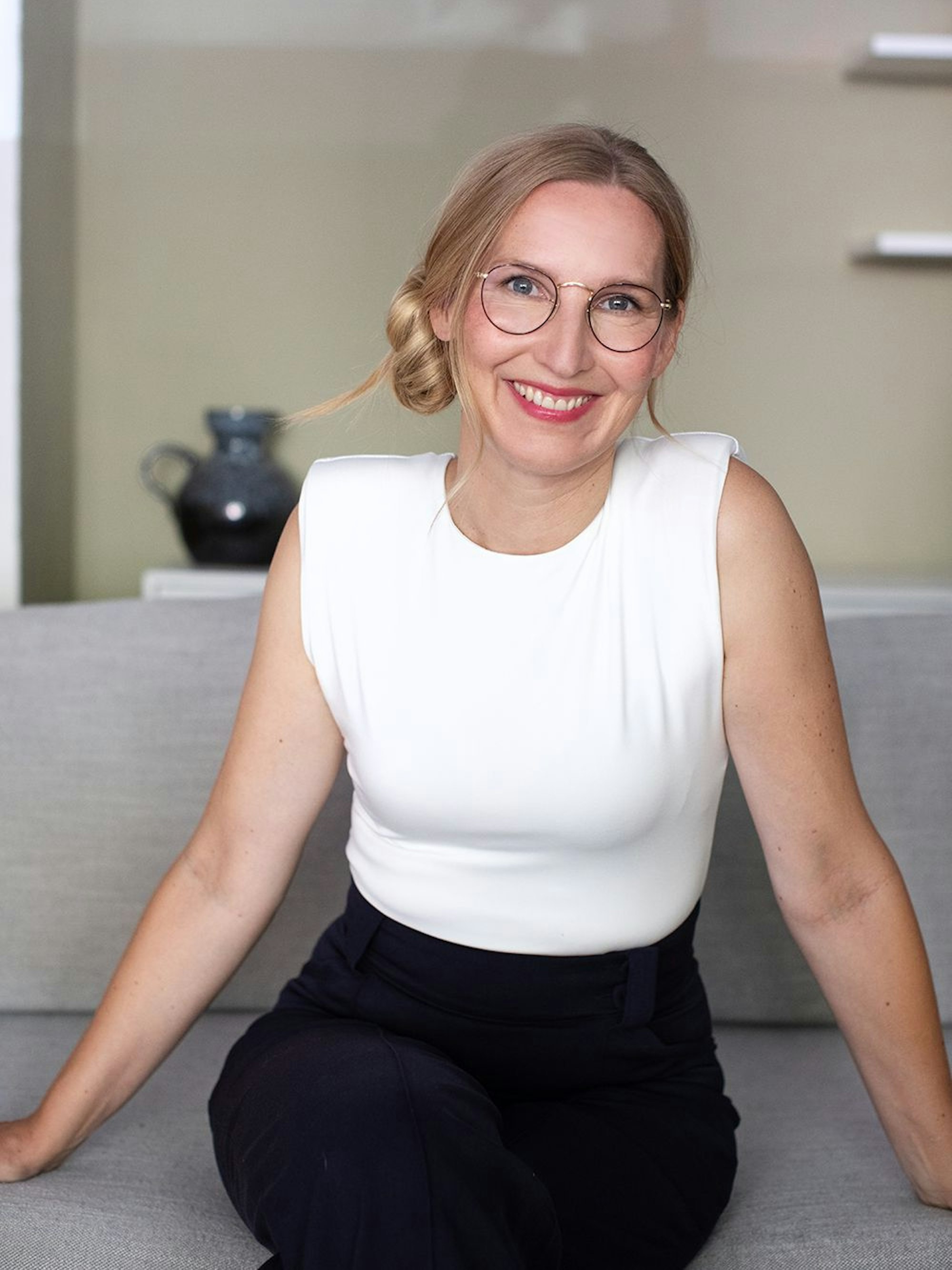 Franca Cerutti, Psychotherapeutin, Podcasterin und Autorin.