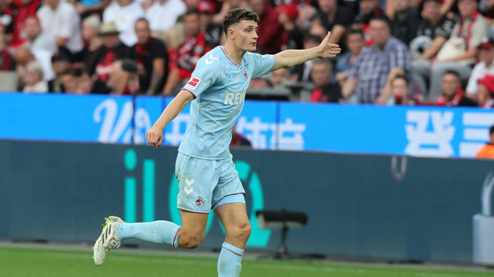 Spielte gegen Leverkusen von Beginn an, wird der U21 des DFB aber dennoch fehlen: Eric Martel vom 1. FC Köln