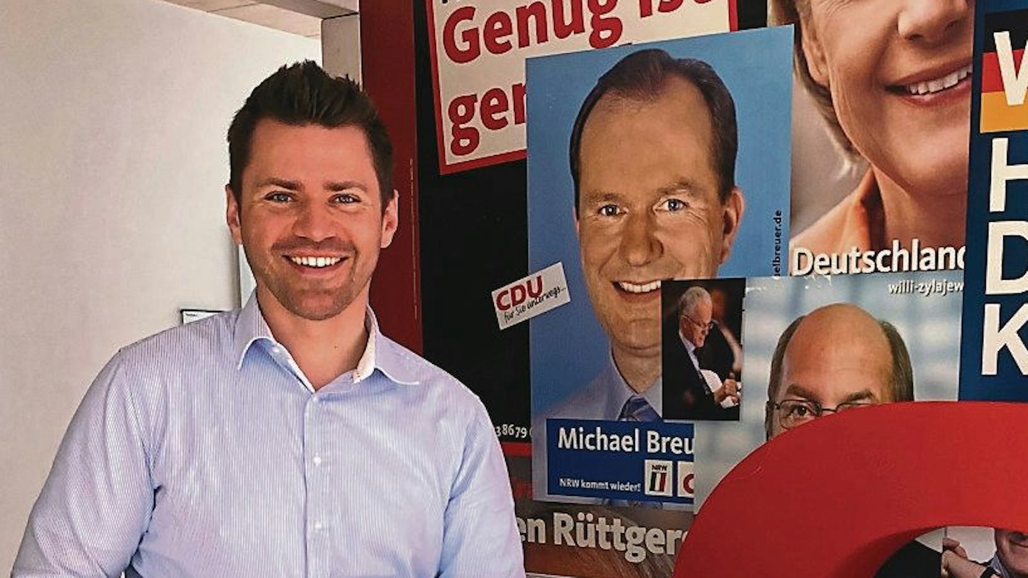 Auf dem Foto ist der Frechener CDU-Parteivorsitzende Thomas Okos zu sehen.