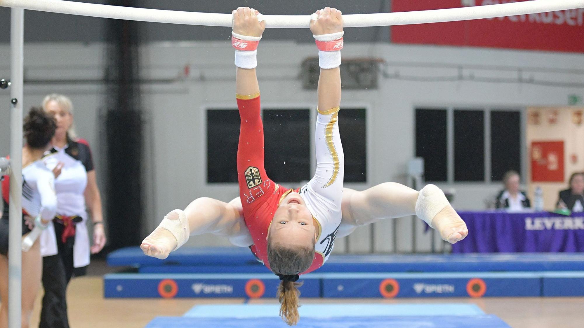 In der Ostermann-Arena findet die 46. Auflage des Leverkusen Cup im Geräteturnen (olympisch, weiblich) statt, mit dabei: Amalia Preuss-Neudorf.