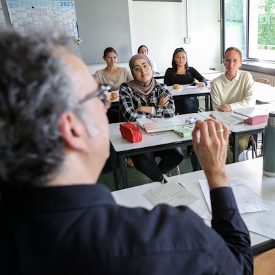 Eine Unterrichtssituation des Deutsch-LKs der AbiVor-Klasse