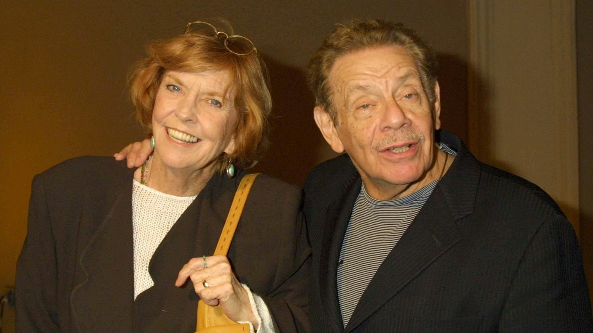 Anne Meara mit ihrem Ehemann Jerry Stiller.