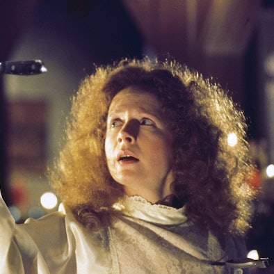 Piper Laurie in „Carrie“ nach einem Roman von Stephen King.