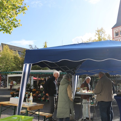 In Siegburg informierten Ambulanter Kinder- und Jugendhospizdienst sowie der Ambulante Hospizdienst gemeinsam.